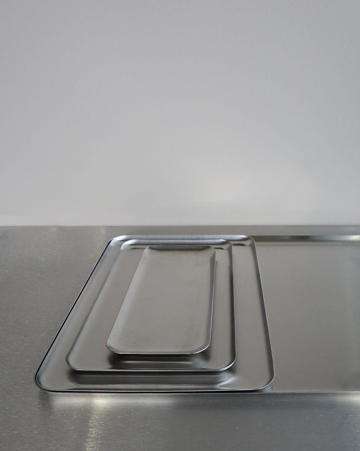 Stainless steel tray - X-Large