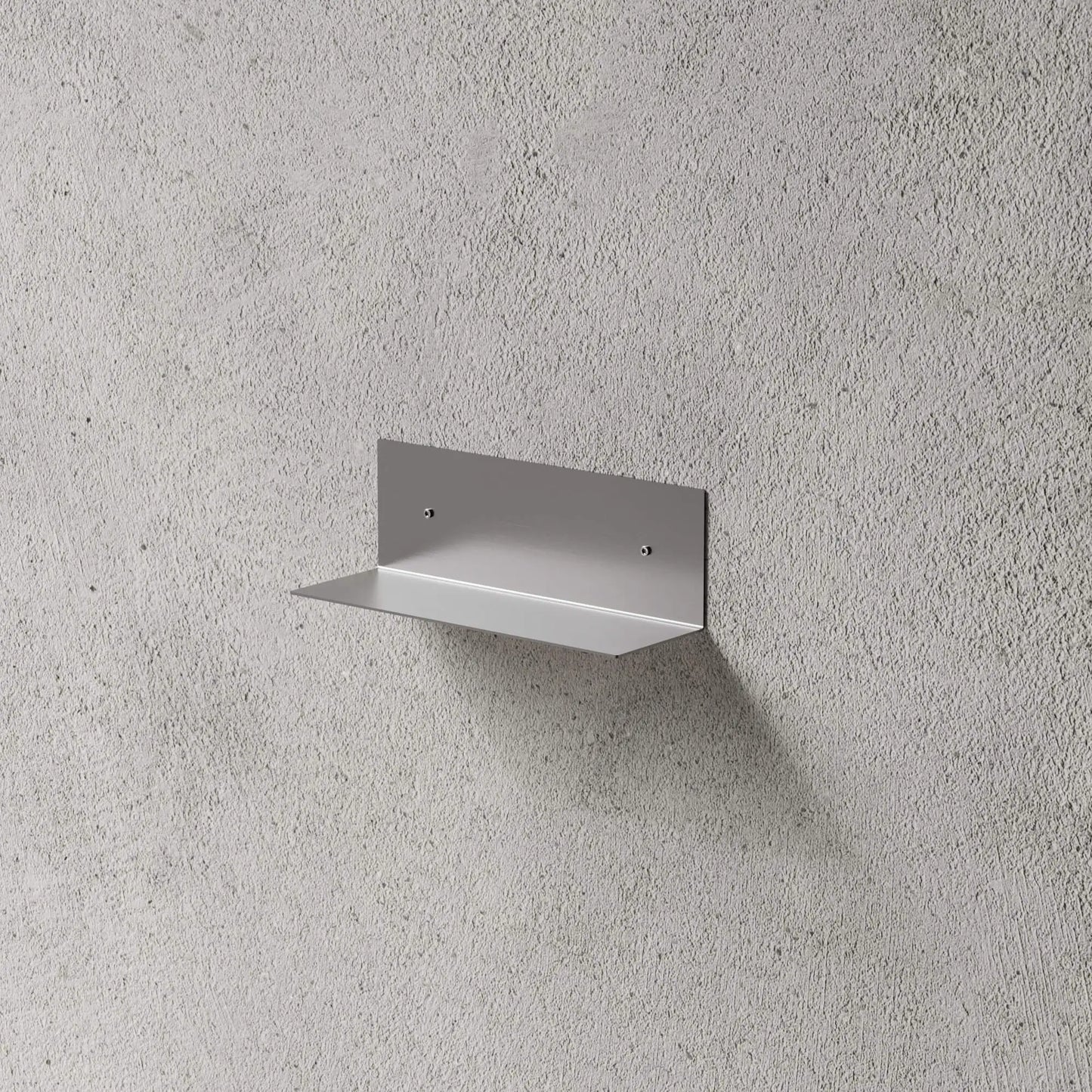 Regal 30 cm – Gebürsteter Edelstahl